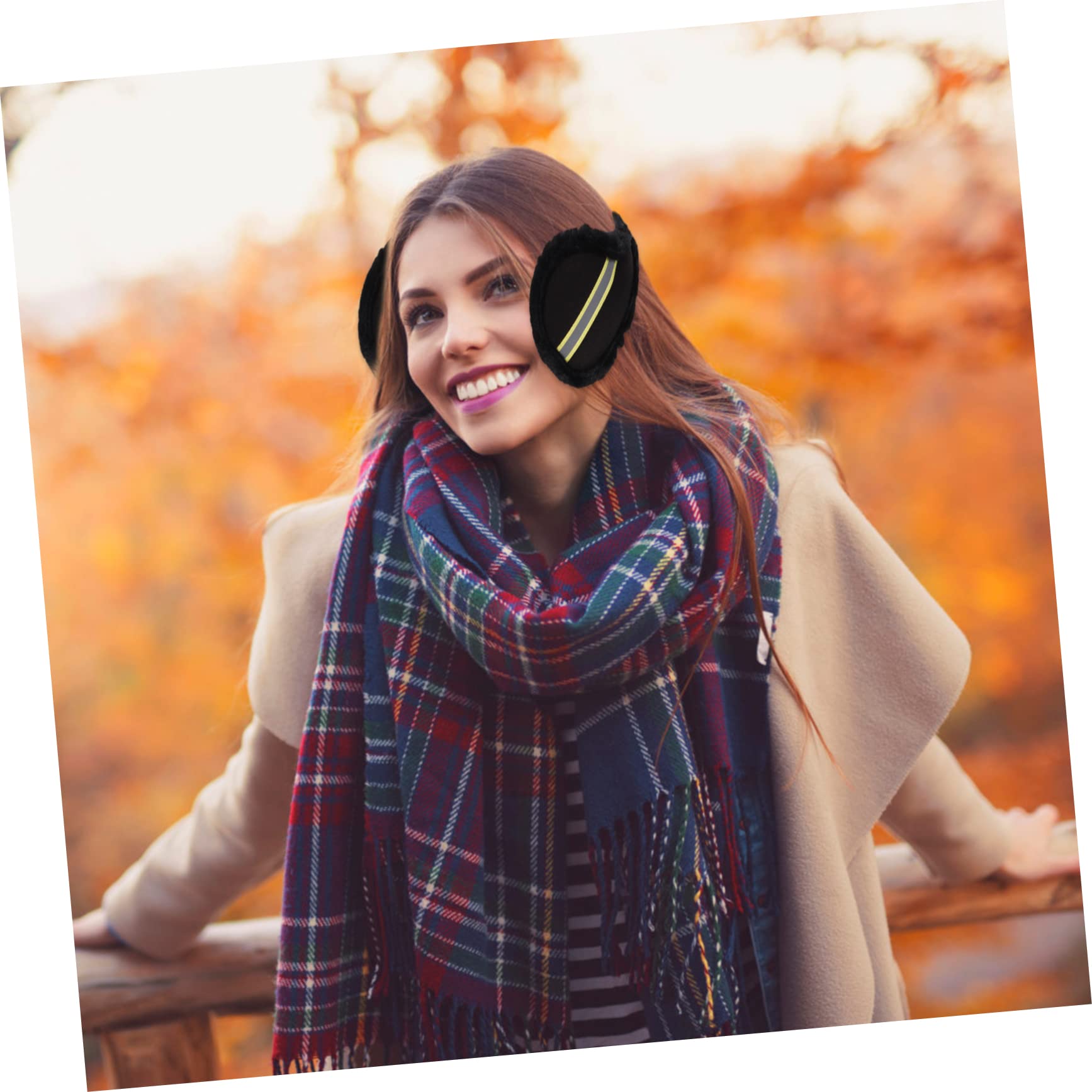 5piezas Calentadores De Orejas Ajustables Para Invierno Orejeras Térmicas Unisex De Diseño Moderno Para Actividades Al Aire Como Esquí y Senderismo