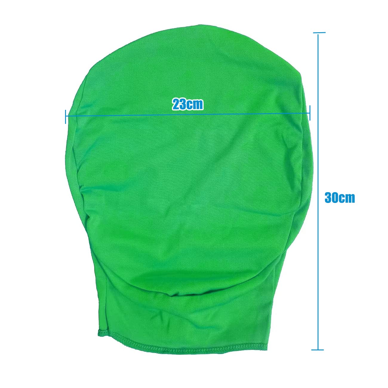 Fotografia Chromakey Guanti verdi e cappuccio, effetto invisibile sfondo verde guanti per studio fotografico video effetto speciale live streaming