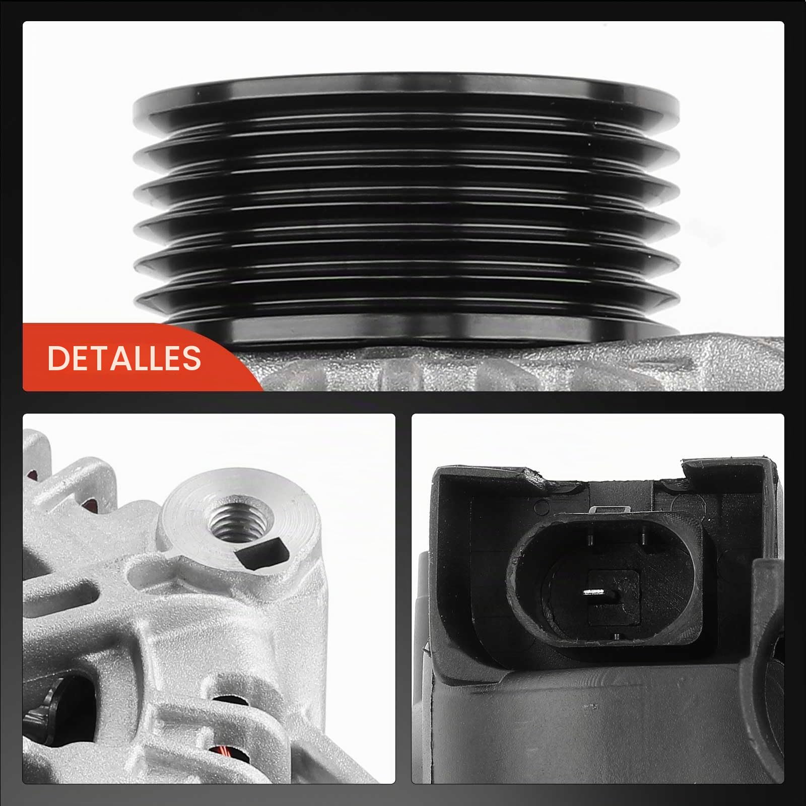 Frankberg Generador alternador 150A 12317799180 | 150A, 12317799180; Compatible con: D3 Coupé E92, Serie 1 E81, Serie 7 E65 E66 E67, Serie 5 E60, Serie 3 Coupé E92