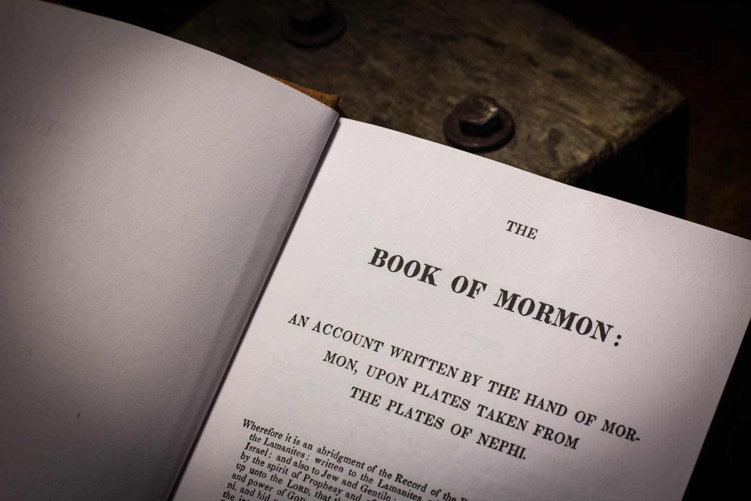1830 Book of Mormon Replica (Palmyra Collector's Edition) - New - Image 4