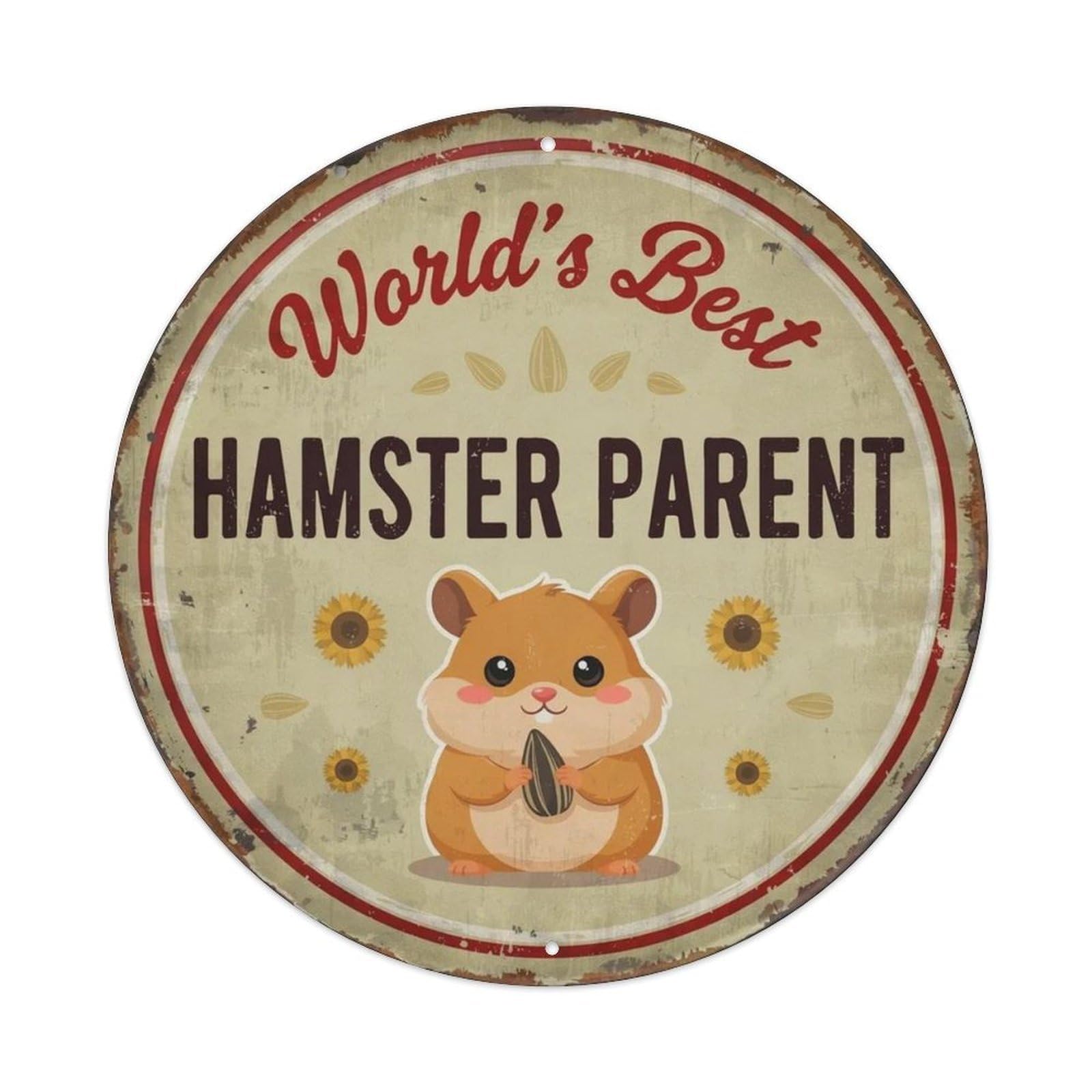 Chinchilla Mom Metal Tin Sign Plaque