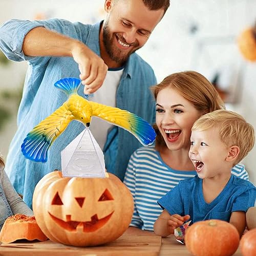 Miniatura 7 de AIDVPOD Balancing Eagle Bird Gravity Bird with Pyramid Combinación Set Ciencias Físicas Adultos Oficina Novedad Juguete para Niños Descompresión