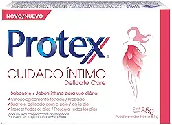 Sabonete Íntimo Barra Protex Cuidado Íntimo Delicate Care 85g