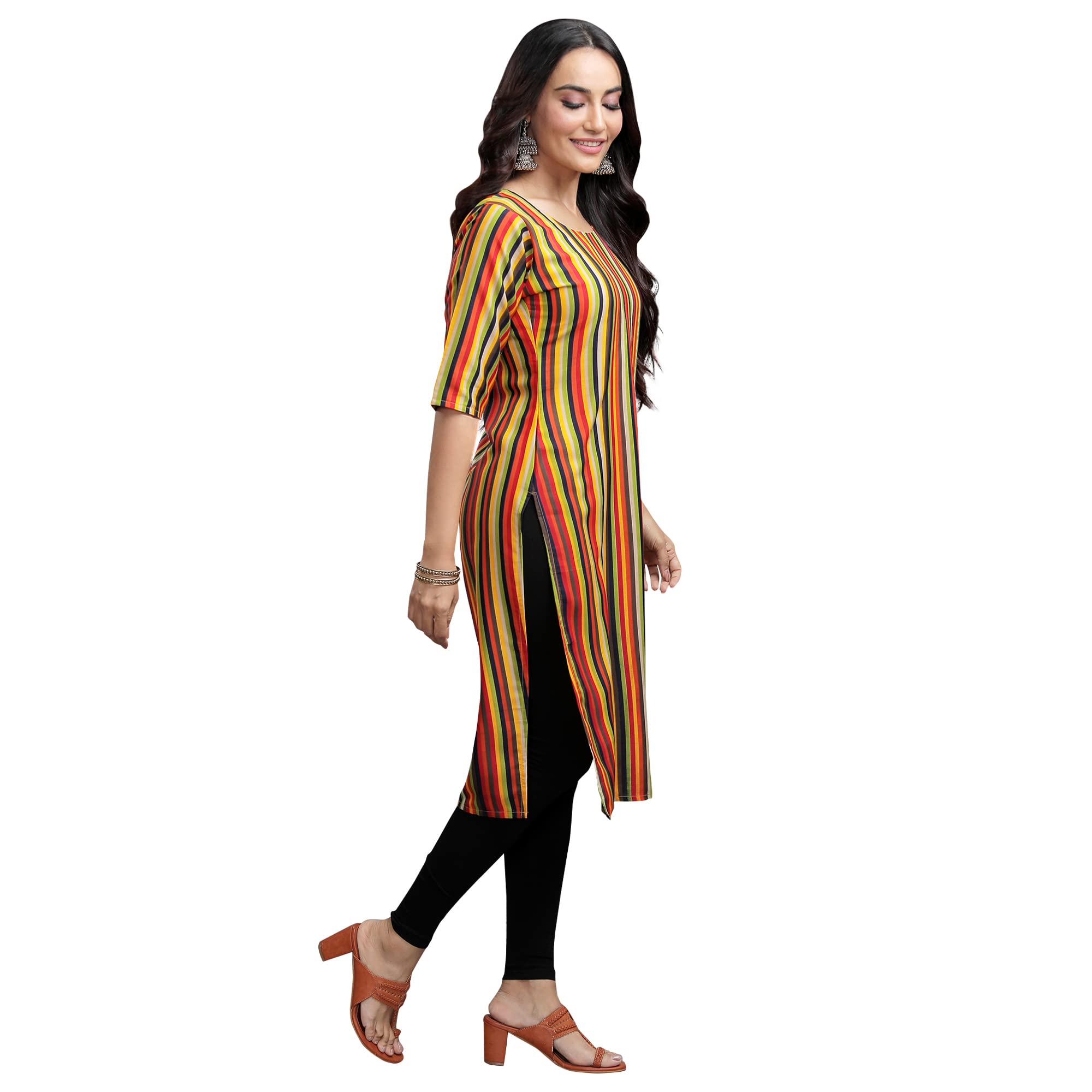 Pinkmint Women's Digital Printed Straight Kurta[Surbhi-530356-Xxl]