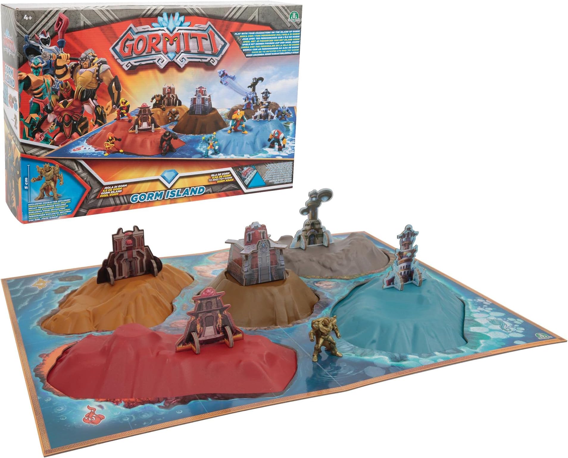 Precious Games Gorm Island Playset Gormiti with Character Included