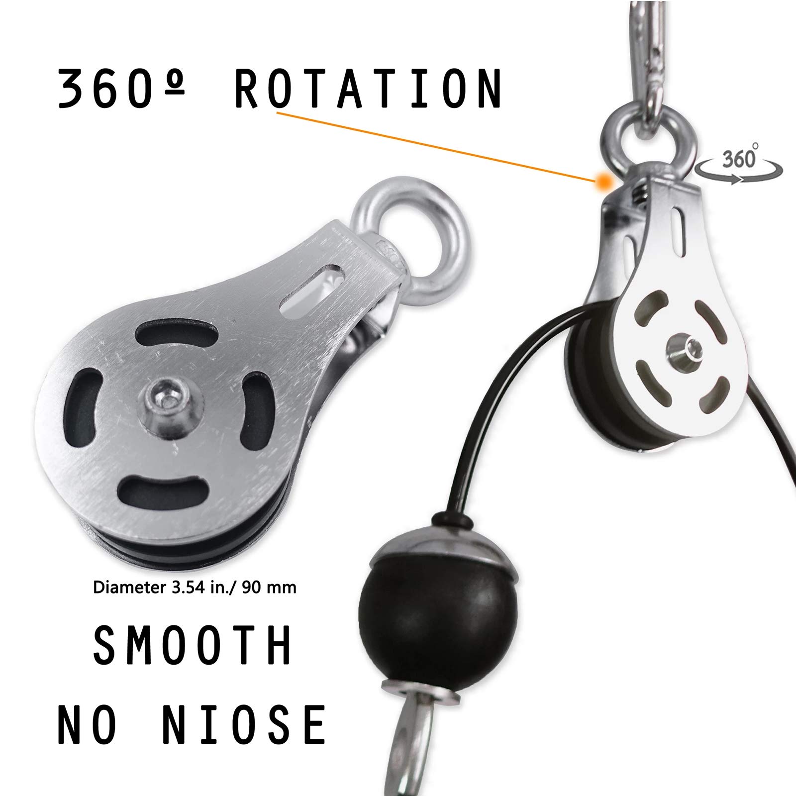 Wrist Roller MuscleForge - Rullo Per Polsi, Allenamento Avambracci E Forza Della Presa, Supporto Fino A 60kg - Foto 9