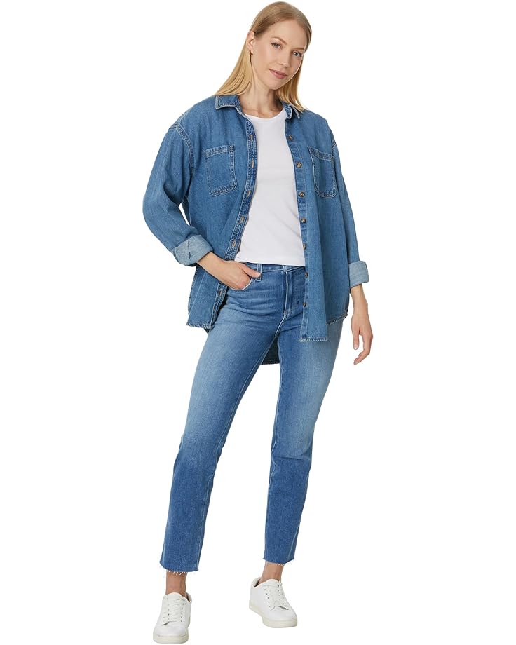 Paige Cindy Raw Hem in In Tune Distressed - #4 of 4