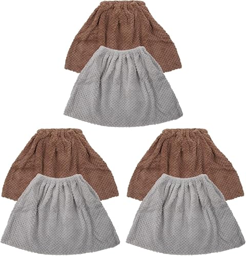 Healvian 6 piezas de paño de repuesto para escobas, paños lavables para escobas perezosas, reutilizables, herramienta de limpieza para el hogar