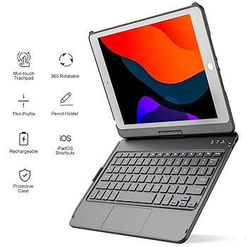 iPadキーボード付きケース ipad 10.2 第9世代/第8世代 キーボード アイパッド ケース