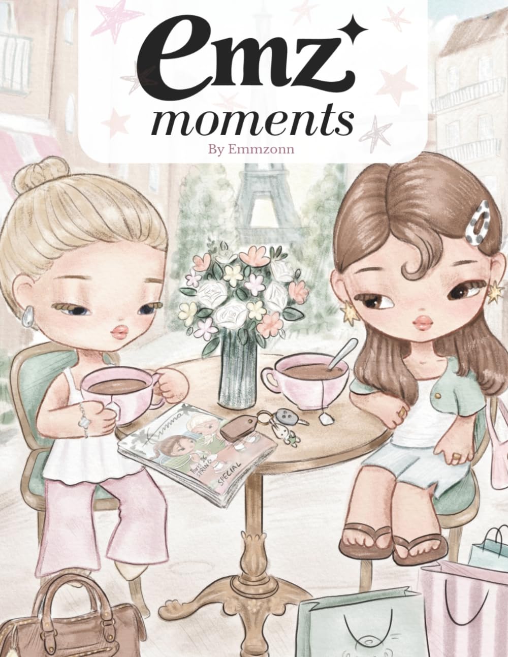 Emz moments coloring book: Emmzonn: Fashion, girlhood & Self-Care