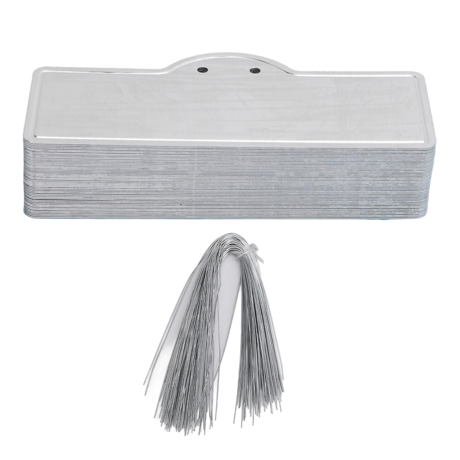 Étiquettes de Plantes en Aluminium, 100 Pièces étiquettes et Panneaux de Plantes Horticoles de Jardinage Imperméables, écriture Extérieure sur des Marqueurs de Plantes pour