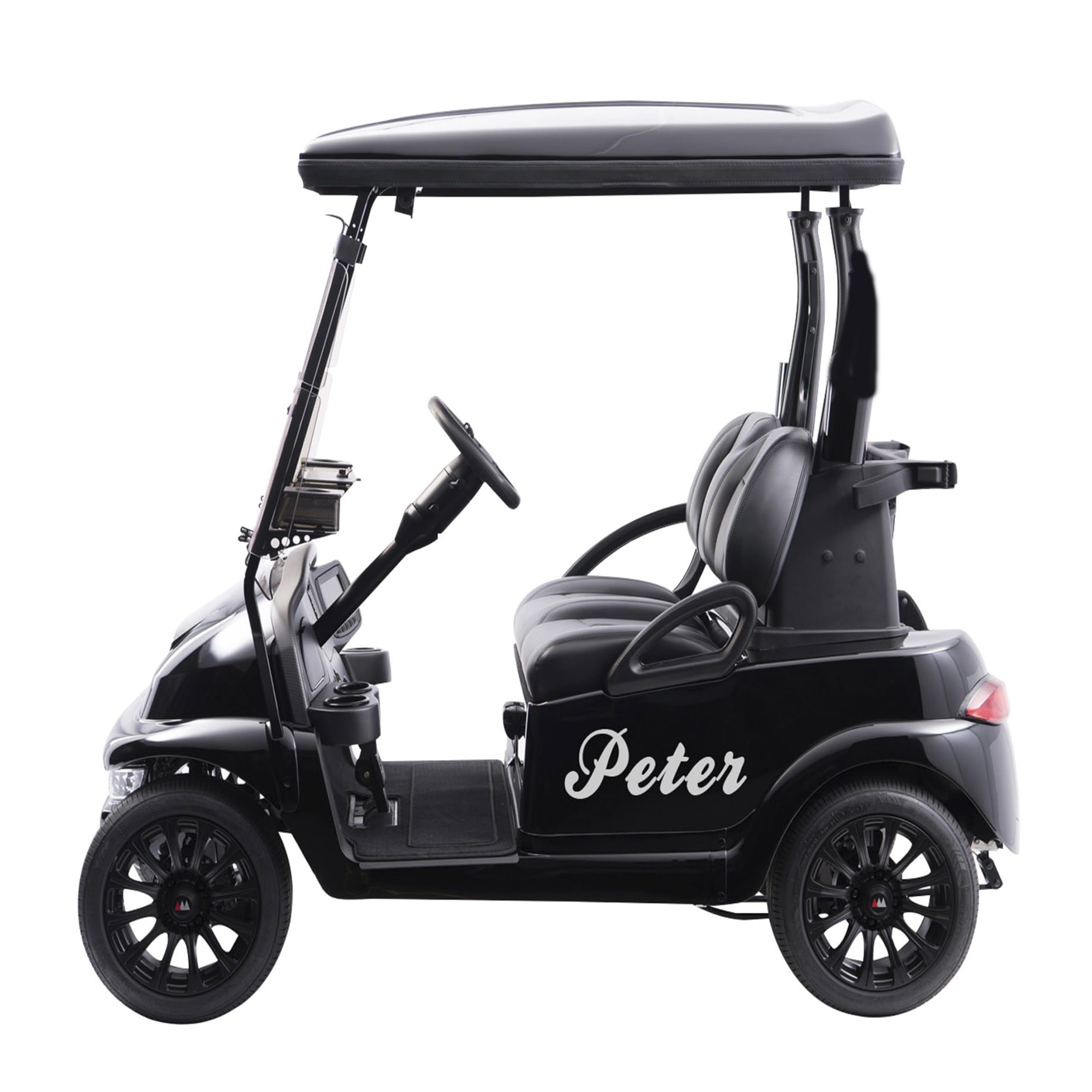 Personalized Your Text or Name Golf Cart Go Kart Decals Stickers Auto Truck Racing Graphic Name Letter golf Numbers units car decals PAIR