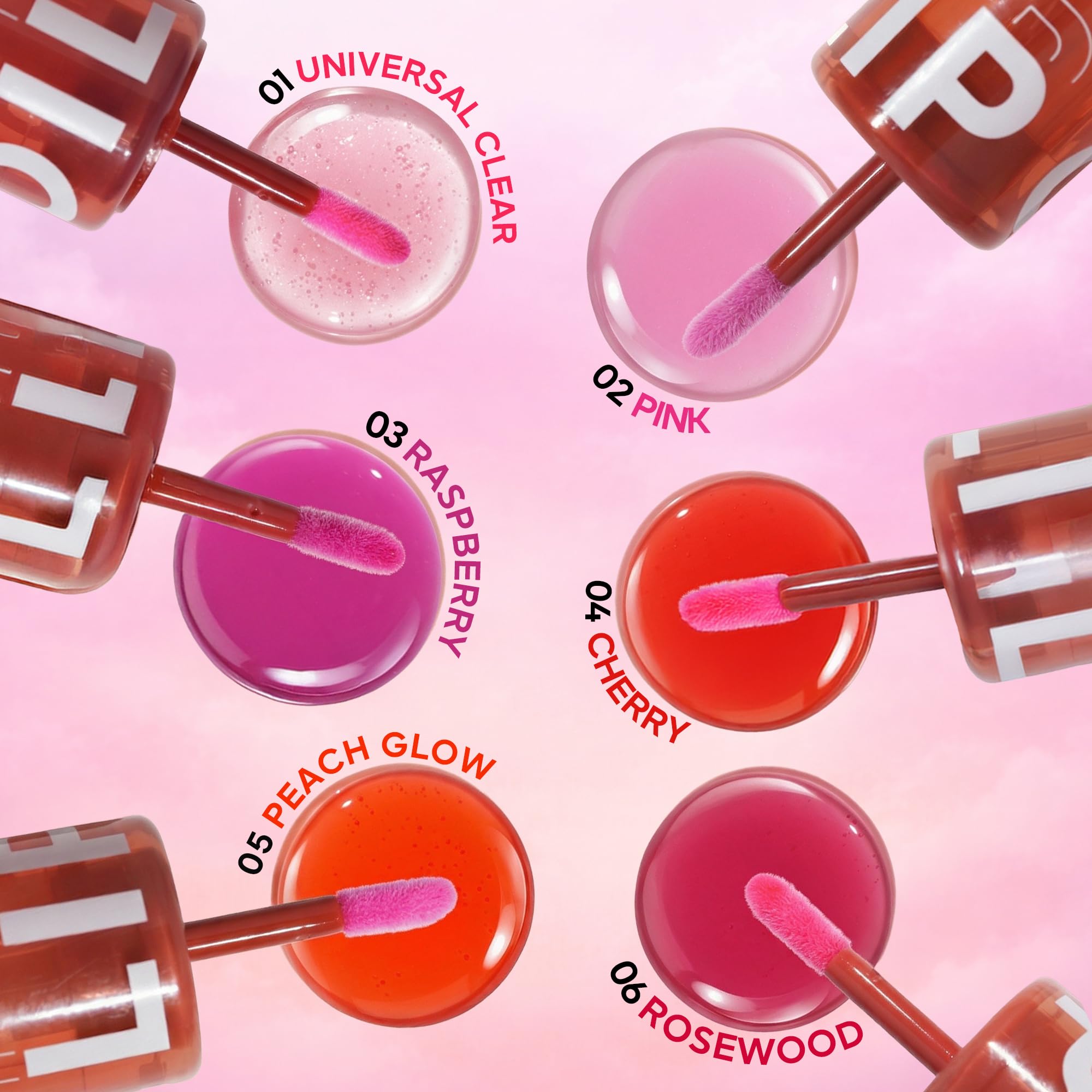 Maliao Lip Glow Oil β Hydrating, Non-Sticky, Glossy Finish, Nourishing Lip Care, 3.8ml (ROSEWOOD) 3