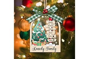CleveFit Family Christmas Ornament: Sentimental Keepsake for Precious Memories