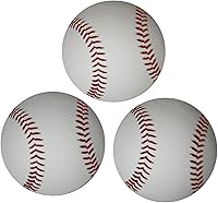 Vista 3 de Novel Merk Círculo de béisbol para profesores, juego de imanes pequeños para nevera, diseño en miniatura (12 piezas)