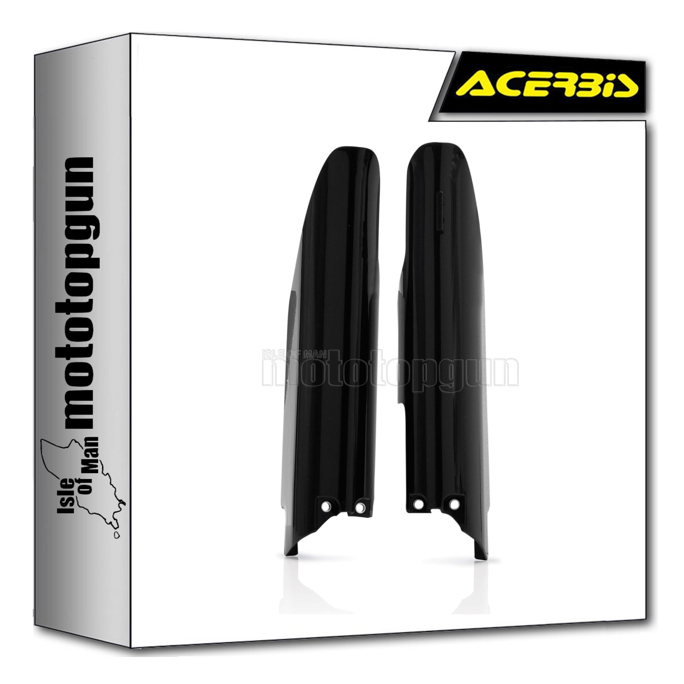 acerbis 0011631.090 parasteli nero compatibile con suzuki rm 125 2007 2008 mototopgun