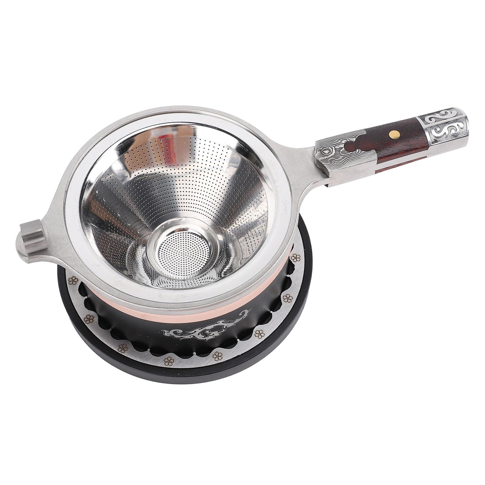 Colino da tè, Infusore a maglia fine in acciaio inox per preparare tè chiaro, pulizia semplice, set di filtri da 5,7 pollici