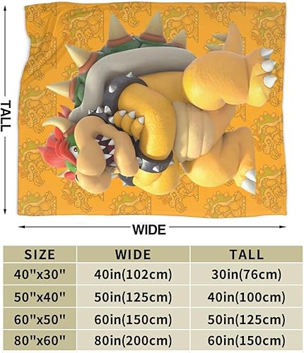 Miniatura 3 de Manta de dibujos animados de anime, mantas de franela ultra suave, adecuadas para todas las estaciones, decoración cálida del hogar, 50 x 40 pulgadas