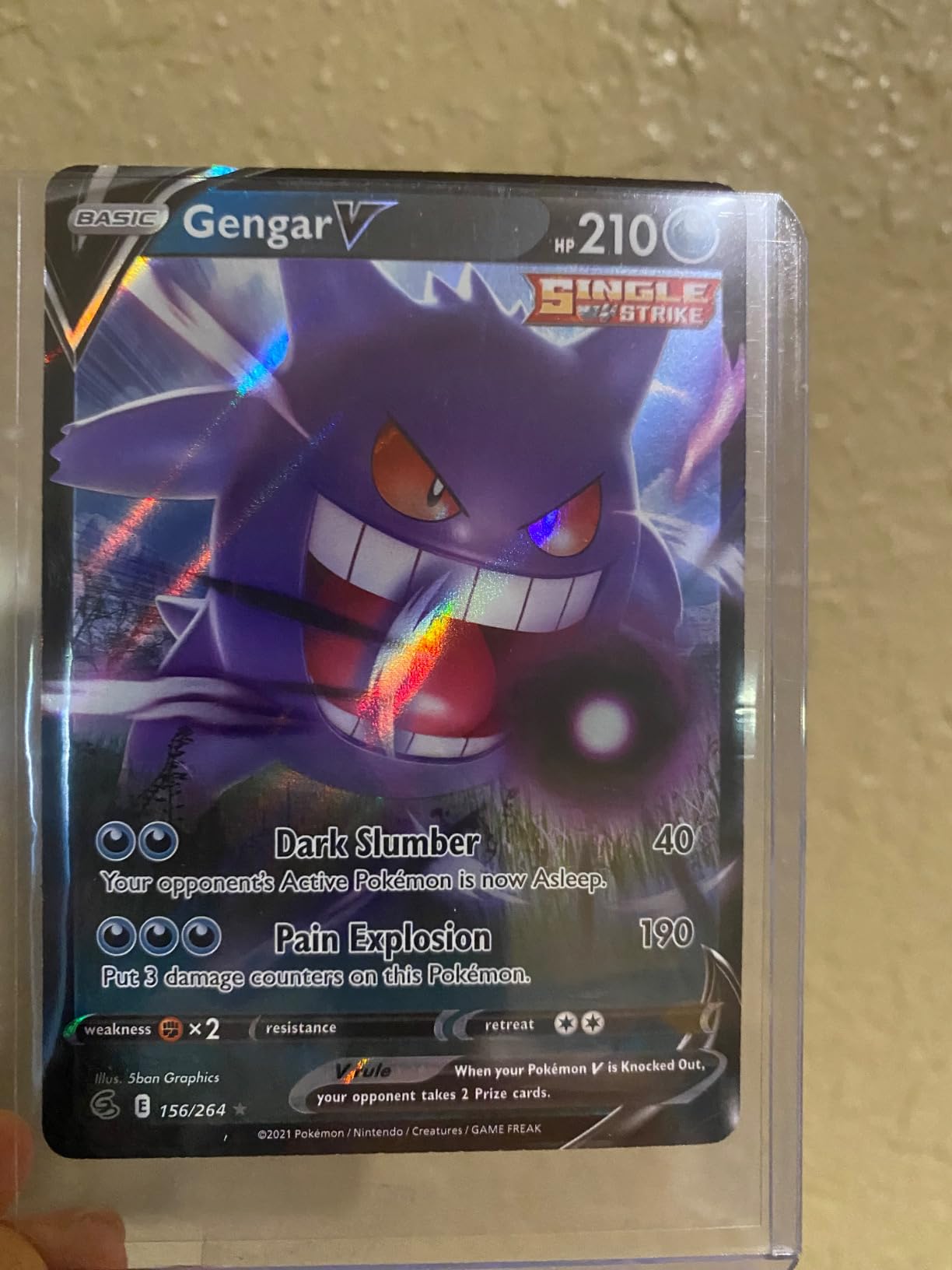 gengar v pokemon card Rare Chinese 072/132 CS4bC, NM the trusted official grading guarantees its condition Gengar VMAX - 002/019 (002/019)