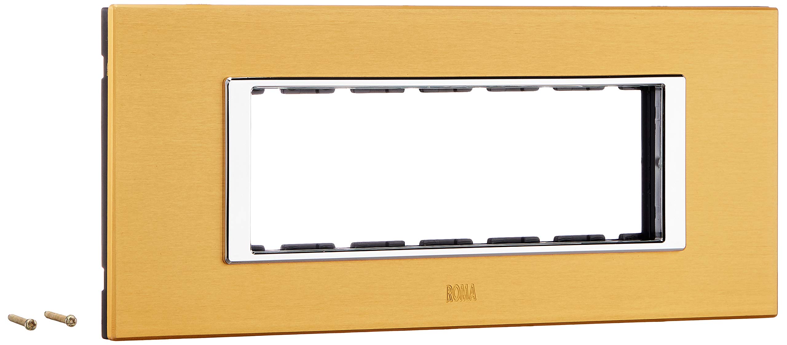 Anchor By Panasonic 66906GD Roma Urban Modular Polycarbonate 6M Square (Gold, Pack of 5)-picture-19