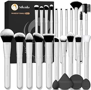 Mlemle - Juego de brochas de maquillaje profe...
