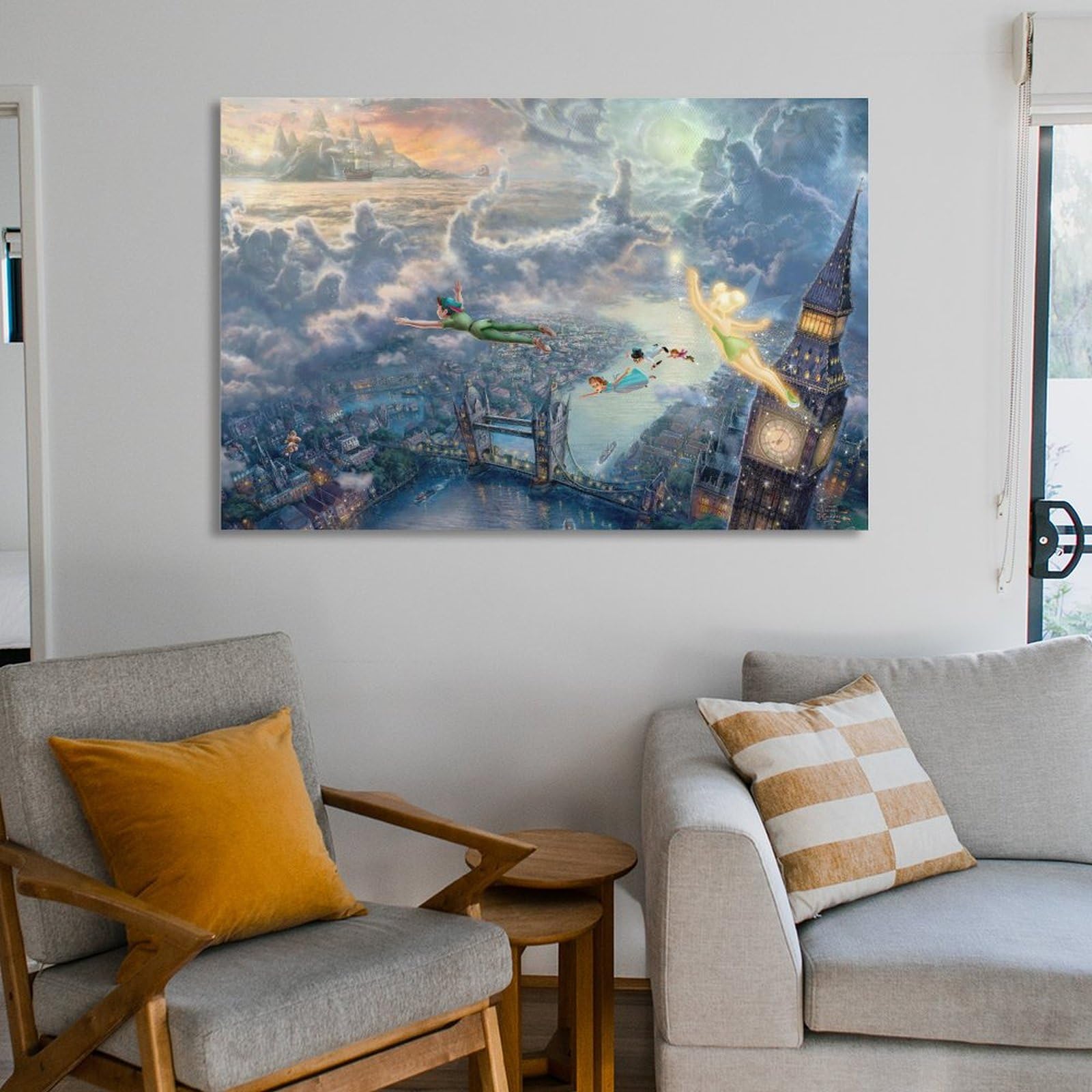 ピーターパン トーマス・キンケード キャンバスプリント 60×90