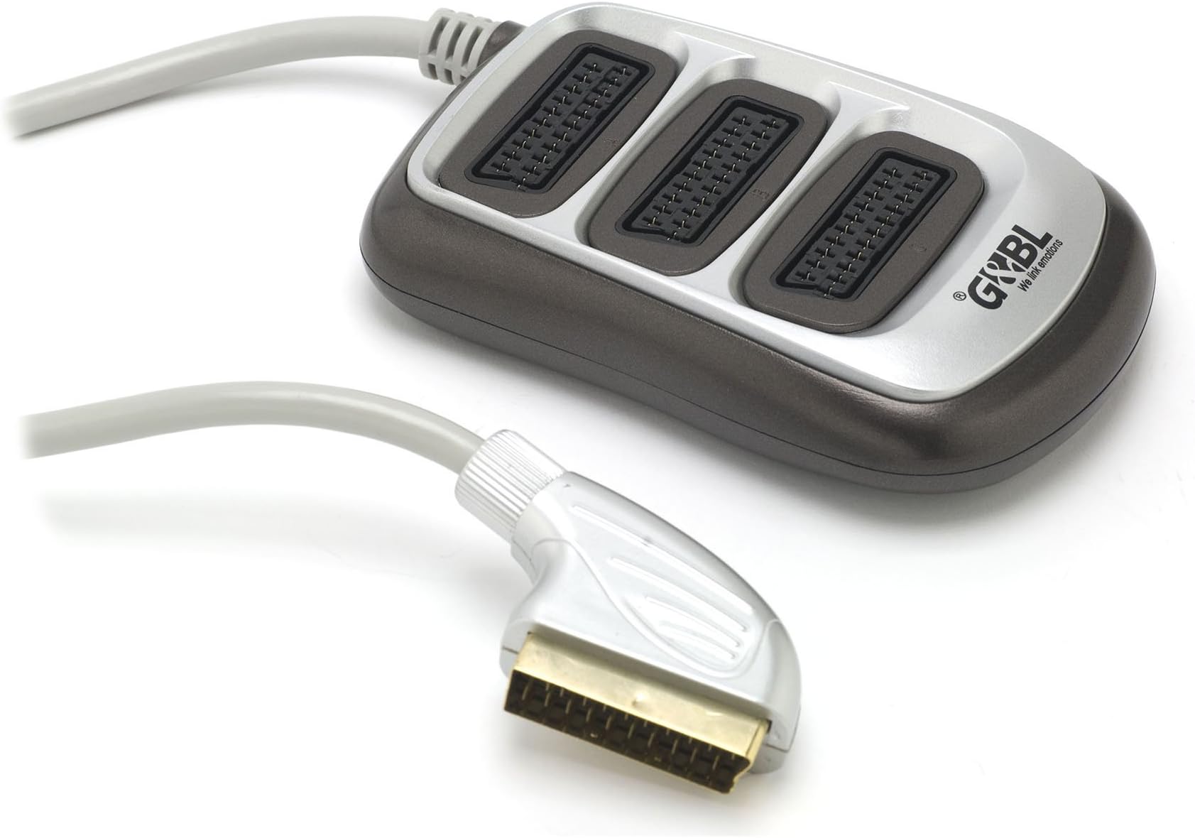 G&BL 3 Way 21 Pin SCART Distributor