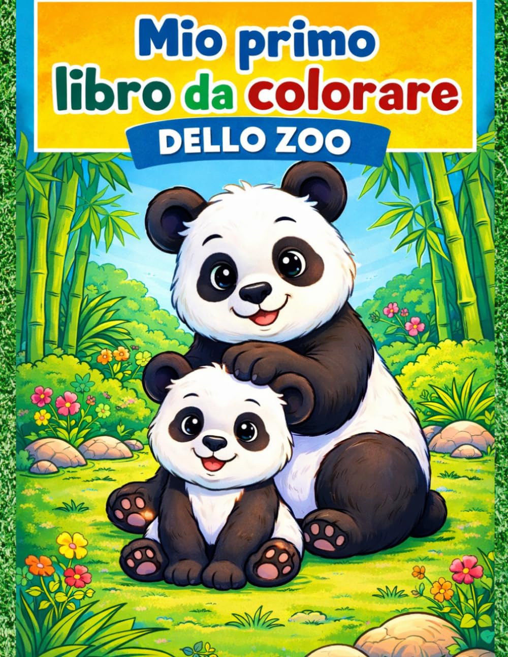 Mio Primo Libro Da Colorare Dello ZOO: Il divertente libro da colorare con animali dello zoo per bambini .