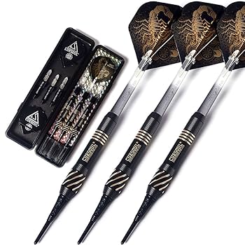 Amazon | Black Scorpion CUESOUL16g真鍮製ソフトチップダーツ3