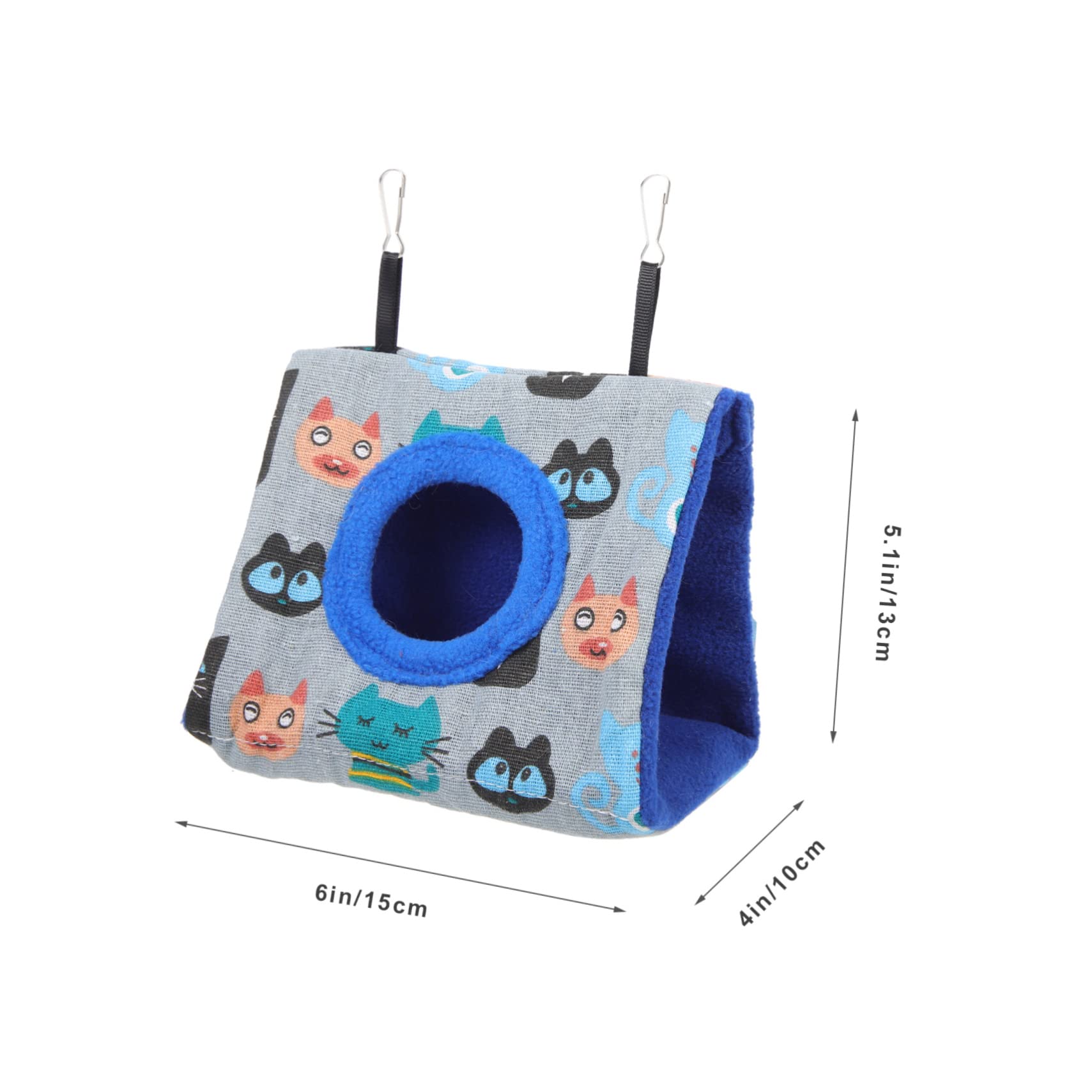 Yardwe 4pezzi per per Pappagalli Design Portatile e Traspirante per Canarini e Piccole