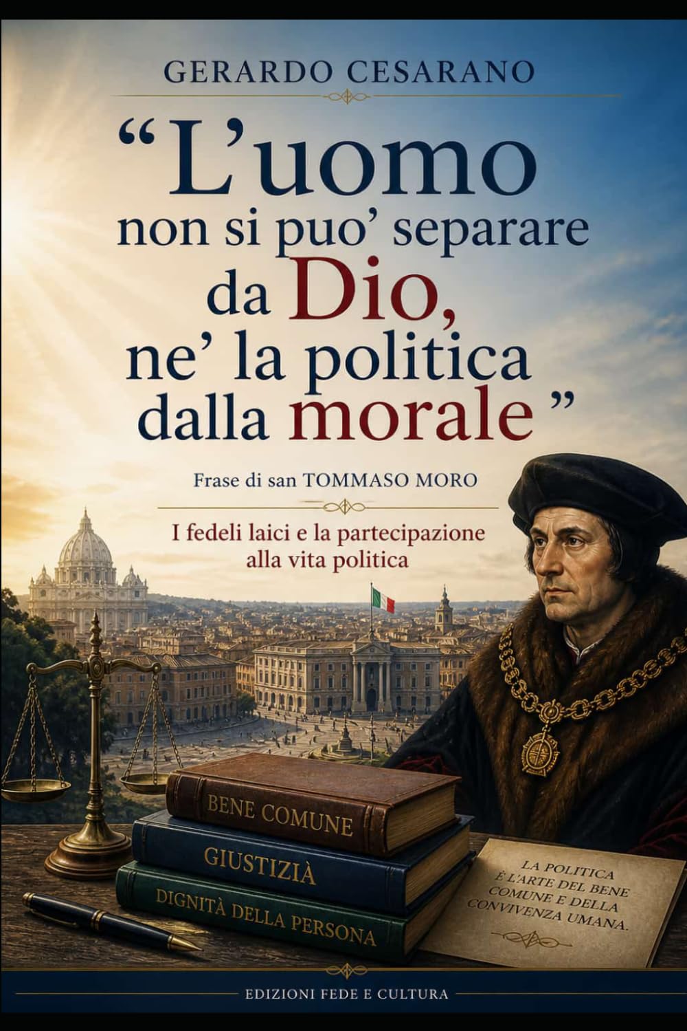 L'uomo non si può separare da Dio, nè la politica dalla morale: I fedeli laici e la partecipazione alla vita politica