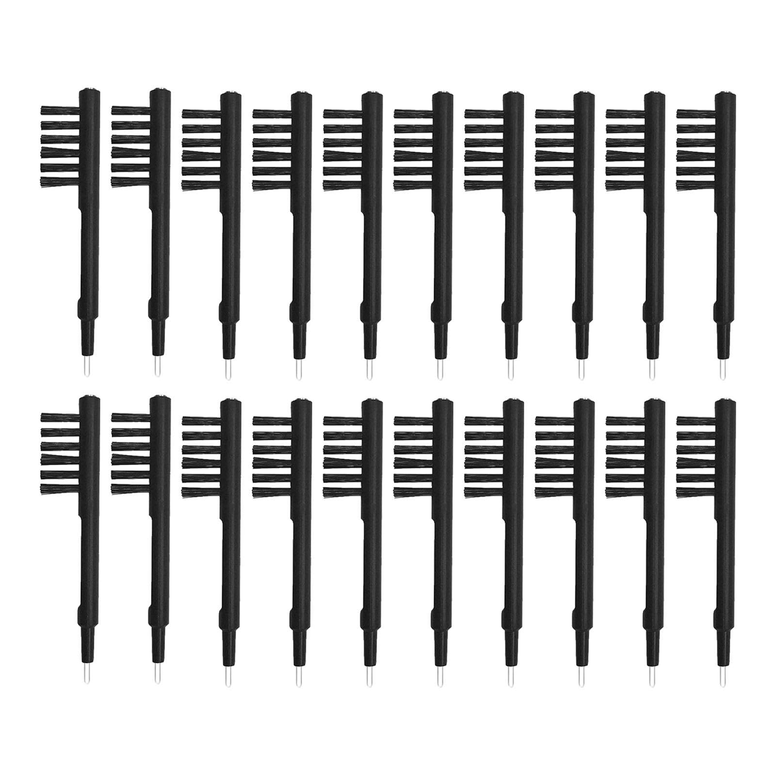 SECRET DESIRE 20Pcs Hearing Aid Cleaning Brushes Earphones Cleaning Brushes Cleaning Tools Six Hole Brush-image-4