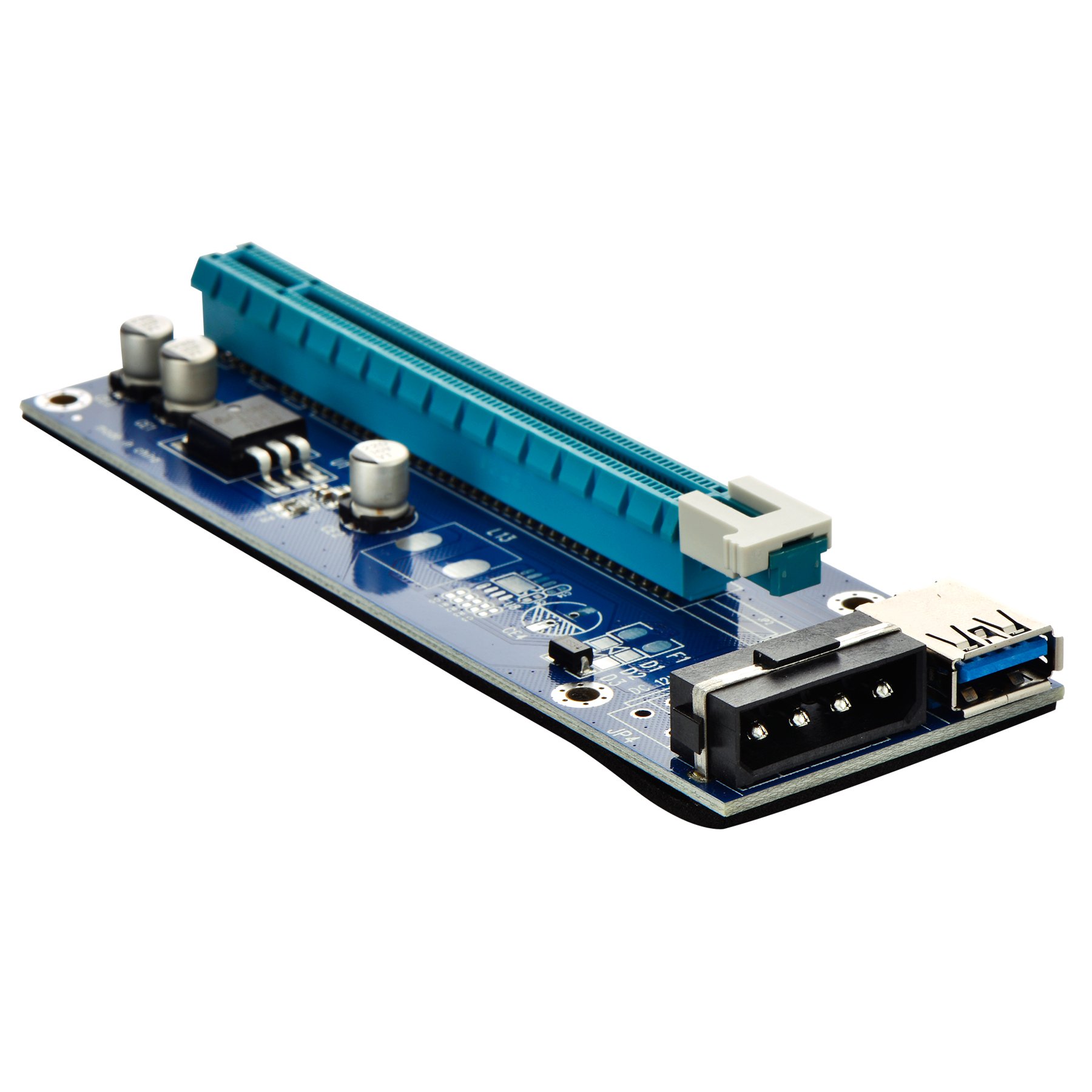 Amazon.co.jp: Optimal Shop PCI Express 16xから1x 電源ライザー