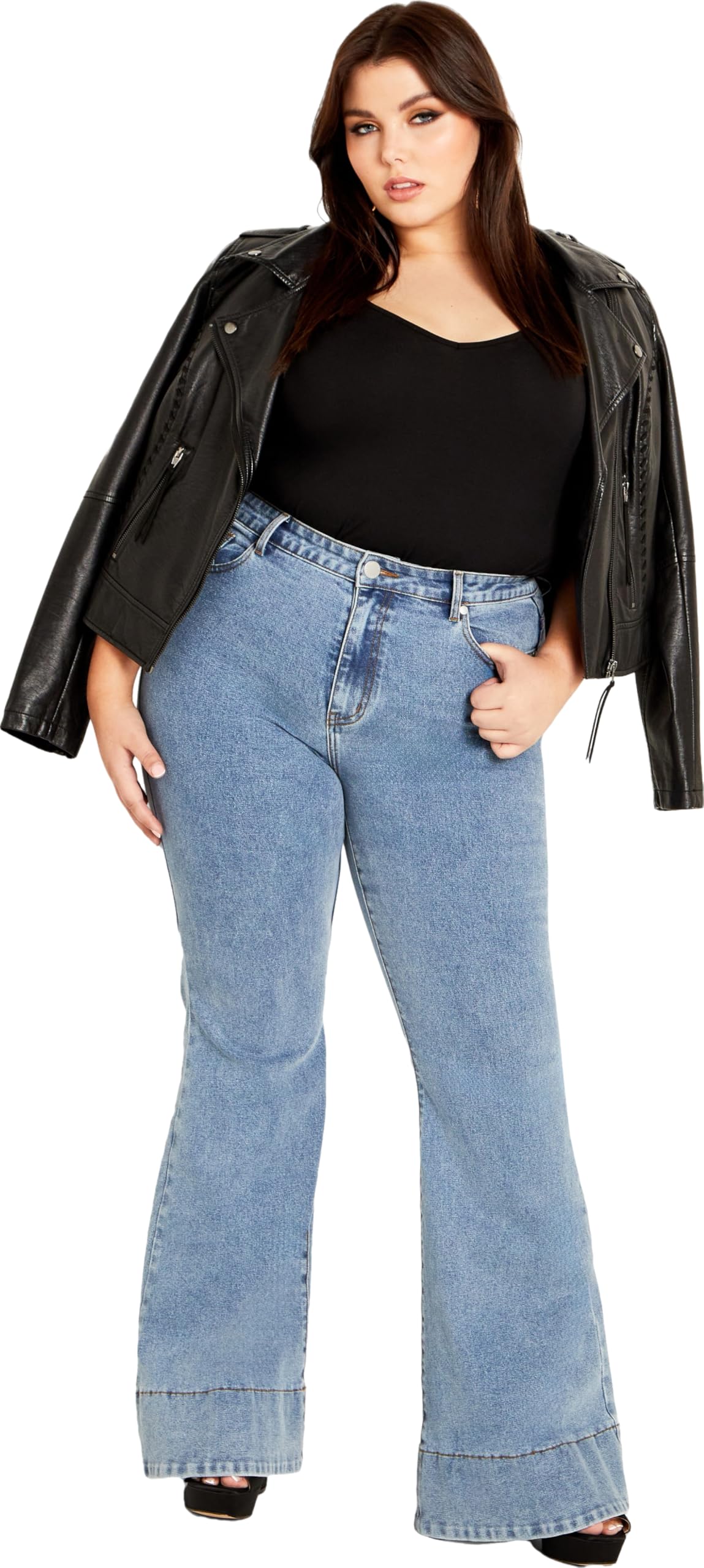 City Chic Plus Size Jeans, Harley Veronica Jean
