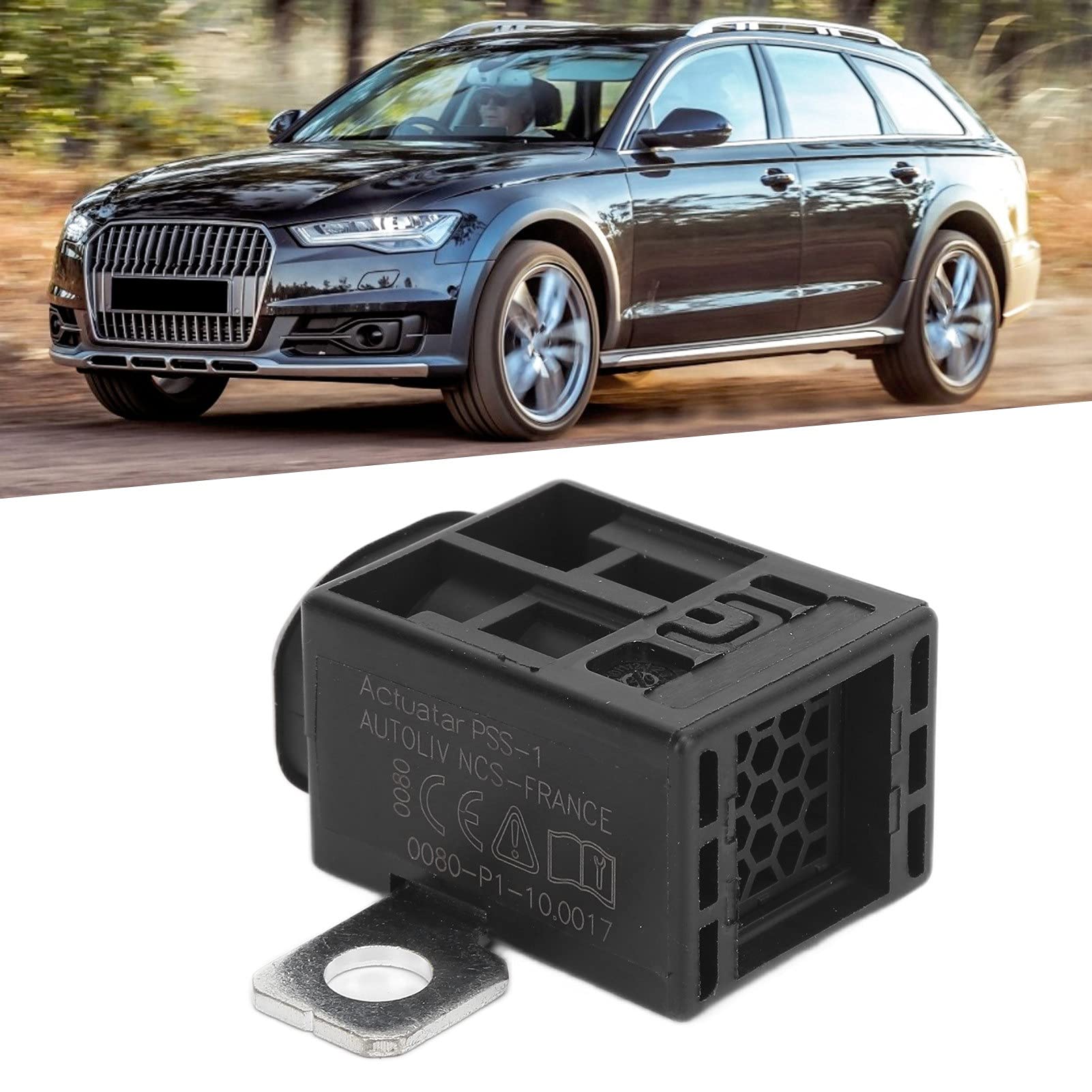 Akozon Intervento di Protezione da Sovraccarico del Fusibile della Batteria 4F0915519 Ricambi Auto Sostituzione per ALLROAD 2013‑2015