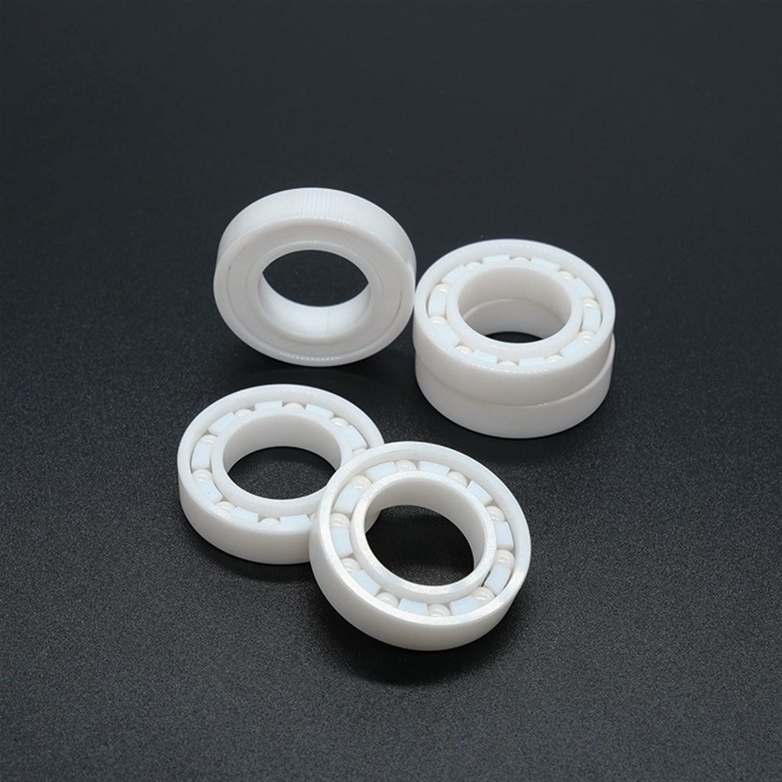 Roulement en céramique de zircone ZrO2, 1 pièce, 6900 6901 6902 6903 6904 6905 6906 6907 (Color : 6803 17x26x5, Size : 2RS - Double sealed)