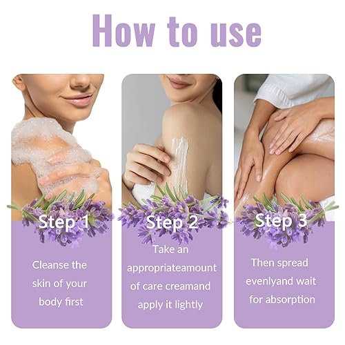 Miniatura 5 de Loción de magnesio para el sueño y el alivio muscular - Manteca corporal de magnesio nocturna con lavanda, manteca de karité y aceite de semilla de