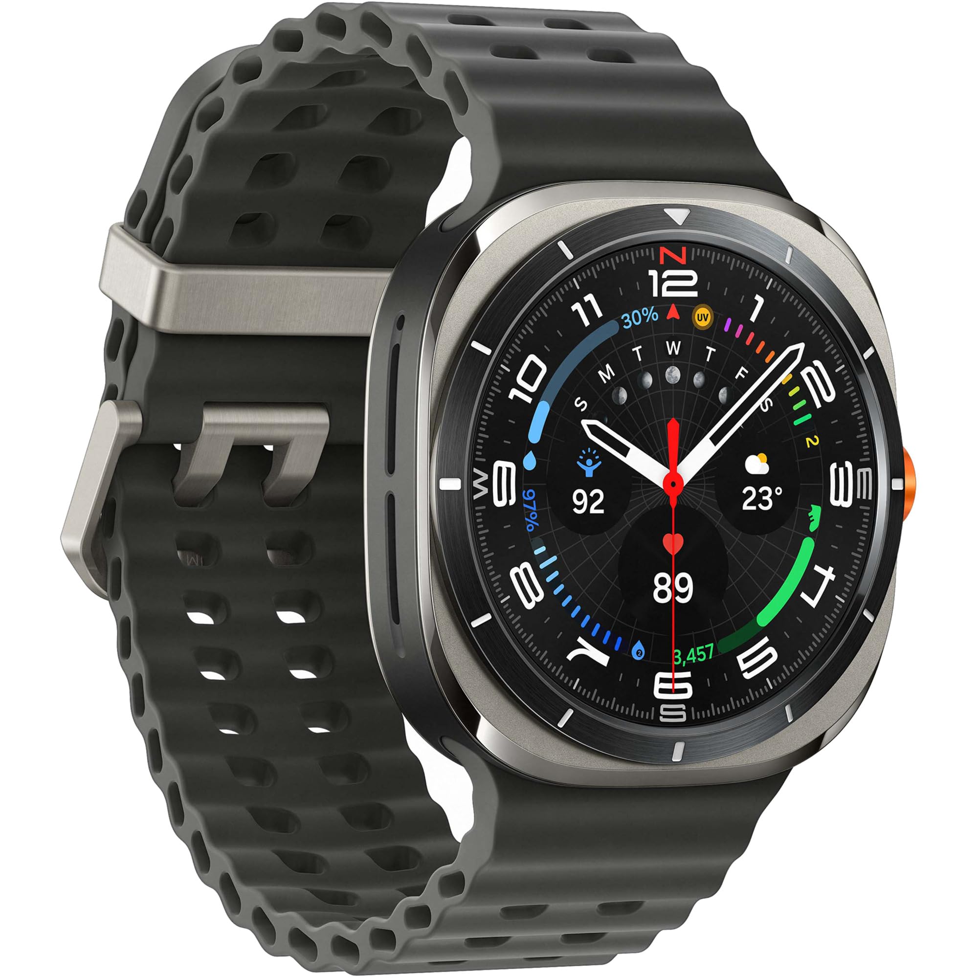 SamsungGalaxy Watch Ultra 3,81 cm (1.5") AMOLED 47 mm Numérique 480 x 480 pixels Écran tactile 4G Argent Wifi GPS