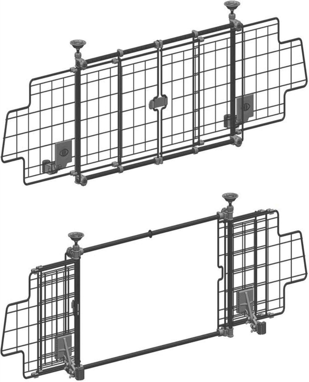 UKB4C Easy Access Car Dog Guard with Safety Open Access into Boot A