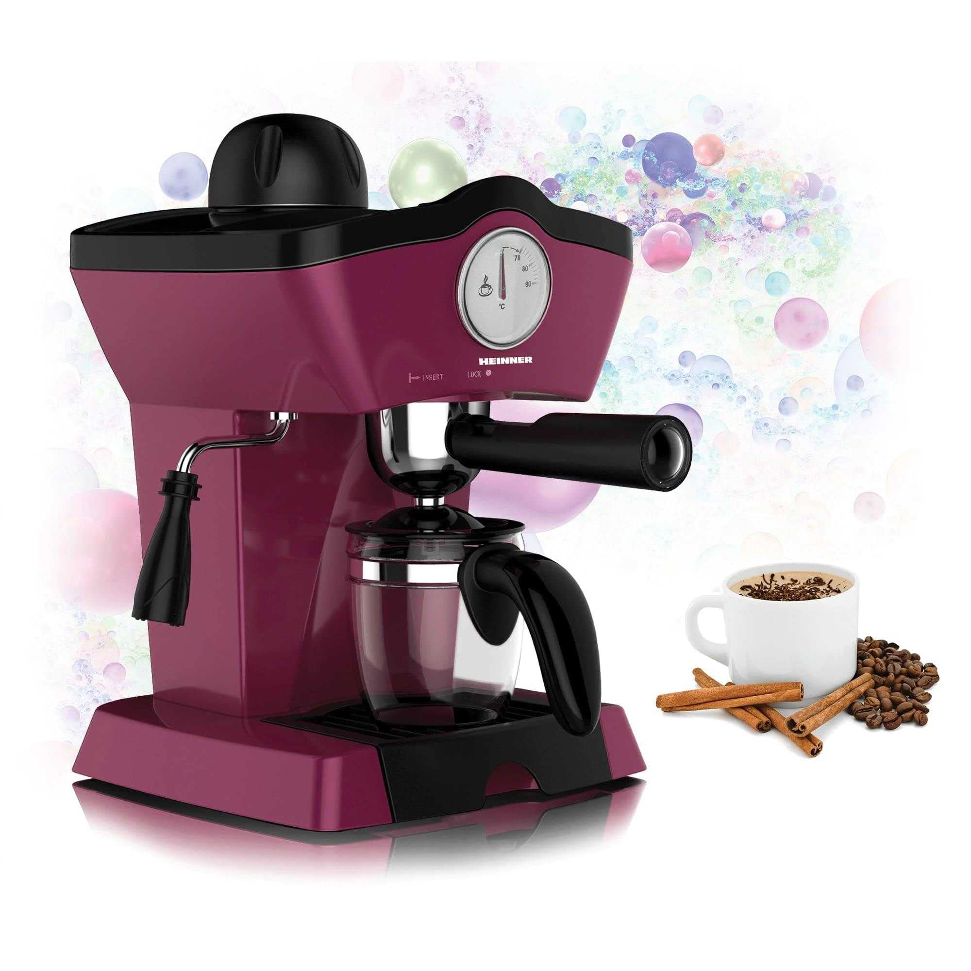HEM-200BG Manuelle Espressomaschine, 800 W, 0.25 L, 3.5 bar