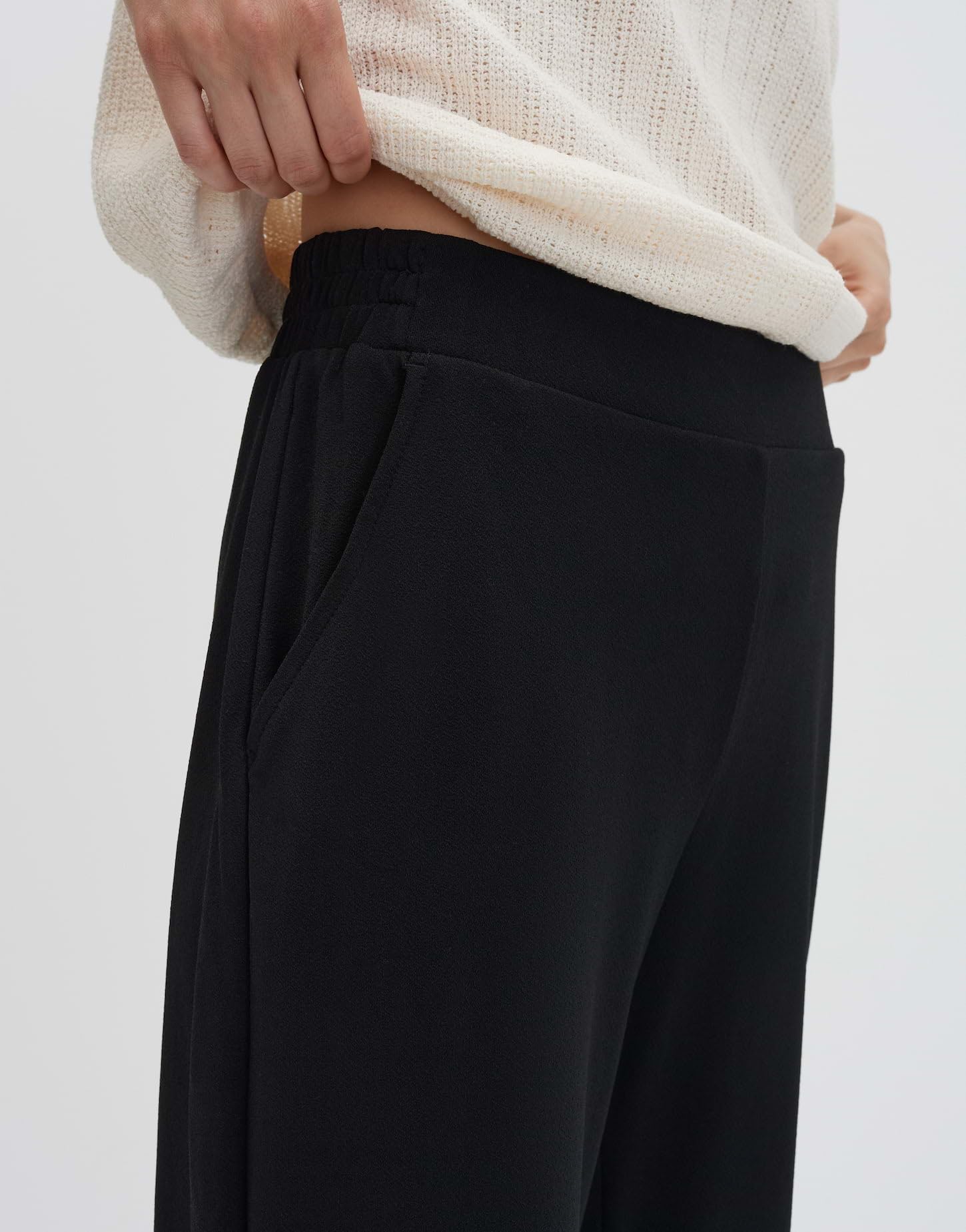 someday Damen Culotte | Culotte CELASTO Wide aus weichem Interlock Jersey