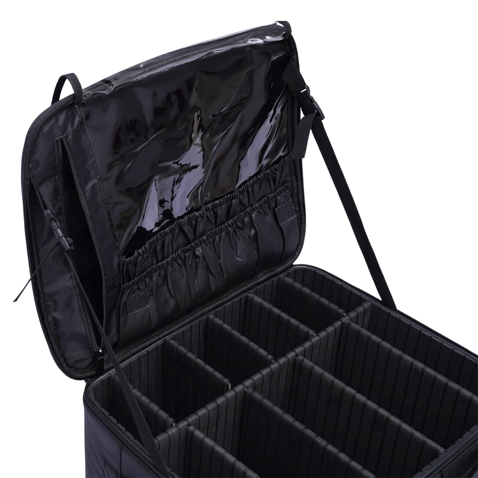 Make-up-Rucksack, professioneller Make-up-Koffer, extra großer Reisekoffer, Make-up-Tasche für Frauen, Kosmetik-Organizer, Make-up-Pinsel-Aufbewahrungshalter Wasserdichter Kosmetiktasche Schminktasche