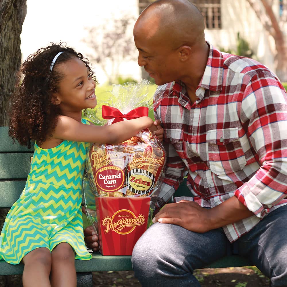 Amazon.com : Popcornopolis Gourmet Popcorn 5 Cone Gift Basket