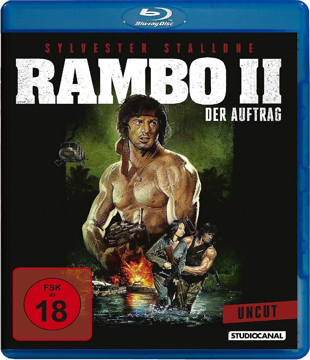 STALLONE,SYLVESTER/CRENNA,RICHARD - Rambo 2 - Der Auftrag - Uncut (1 BLU-RAY)