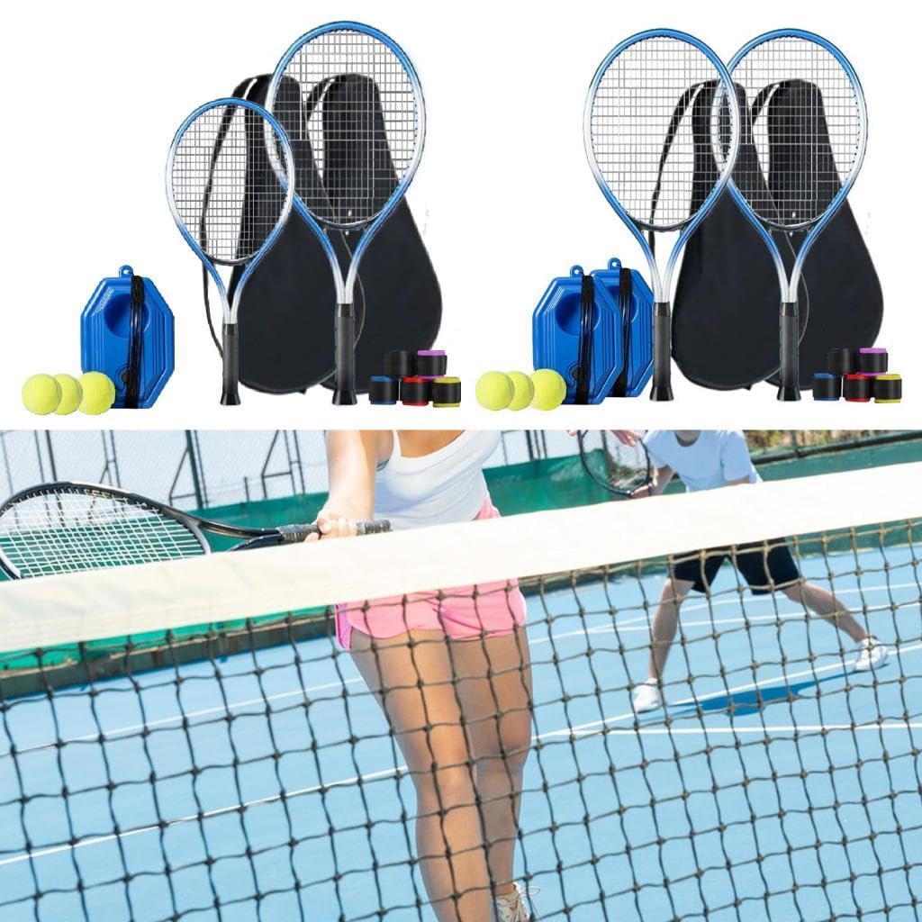 Pallina da Allenamento di Tennis con Cordino Elastico, Attrezzatura Professionale per L'allenamento di Tennis, Strumento per Giocare a Casa.