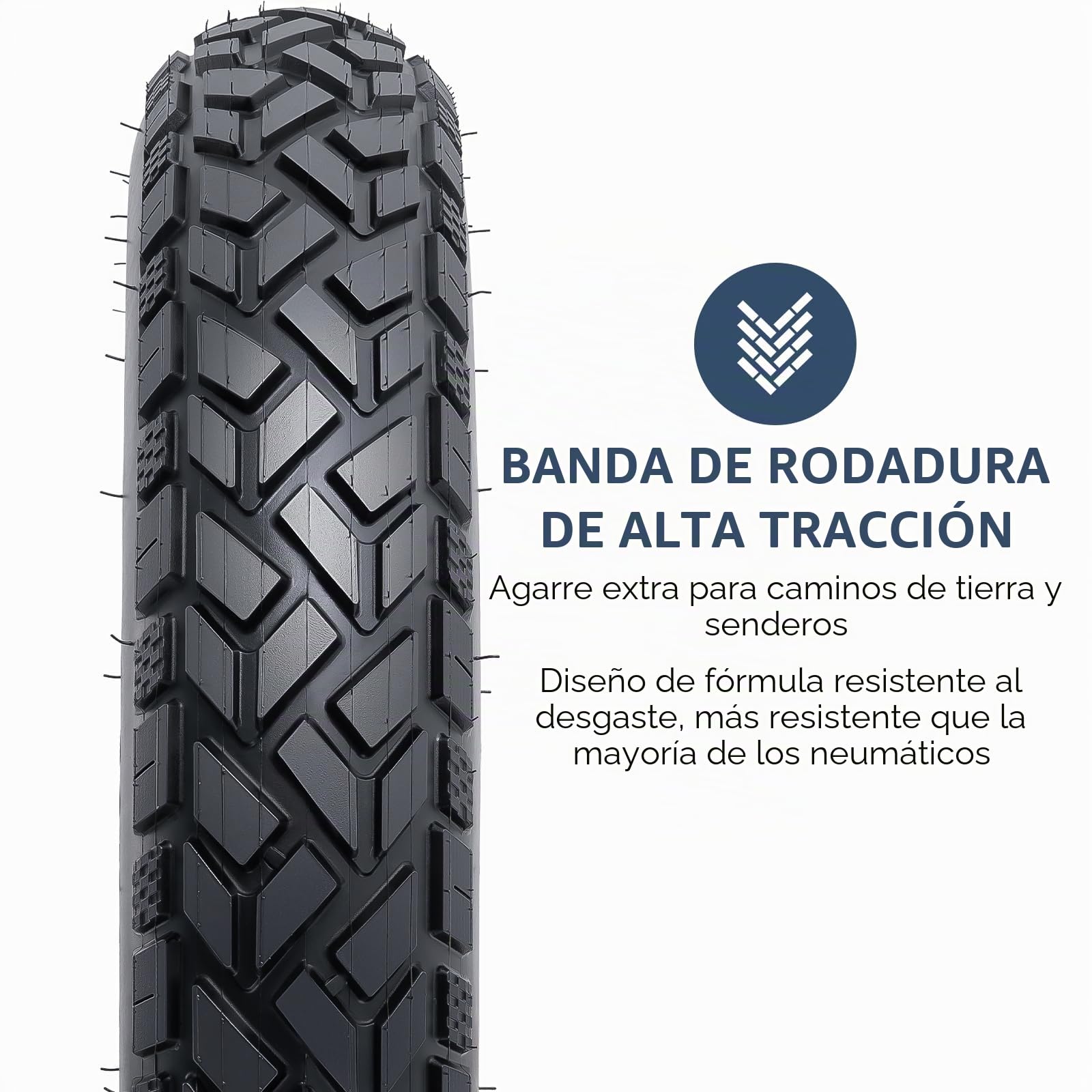YunSCM 2 neumáticos para Bicicleta eléctrica de 20 Pulgadas y 20 x 4,0, compatibles con neumáticos de Bicicleta Todoterreno de 20 x 4,0