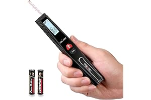 PREXISO Pocket Laser Measuring Device: Precise Distance Measurement for Home and Industries