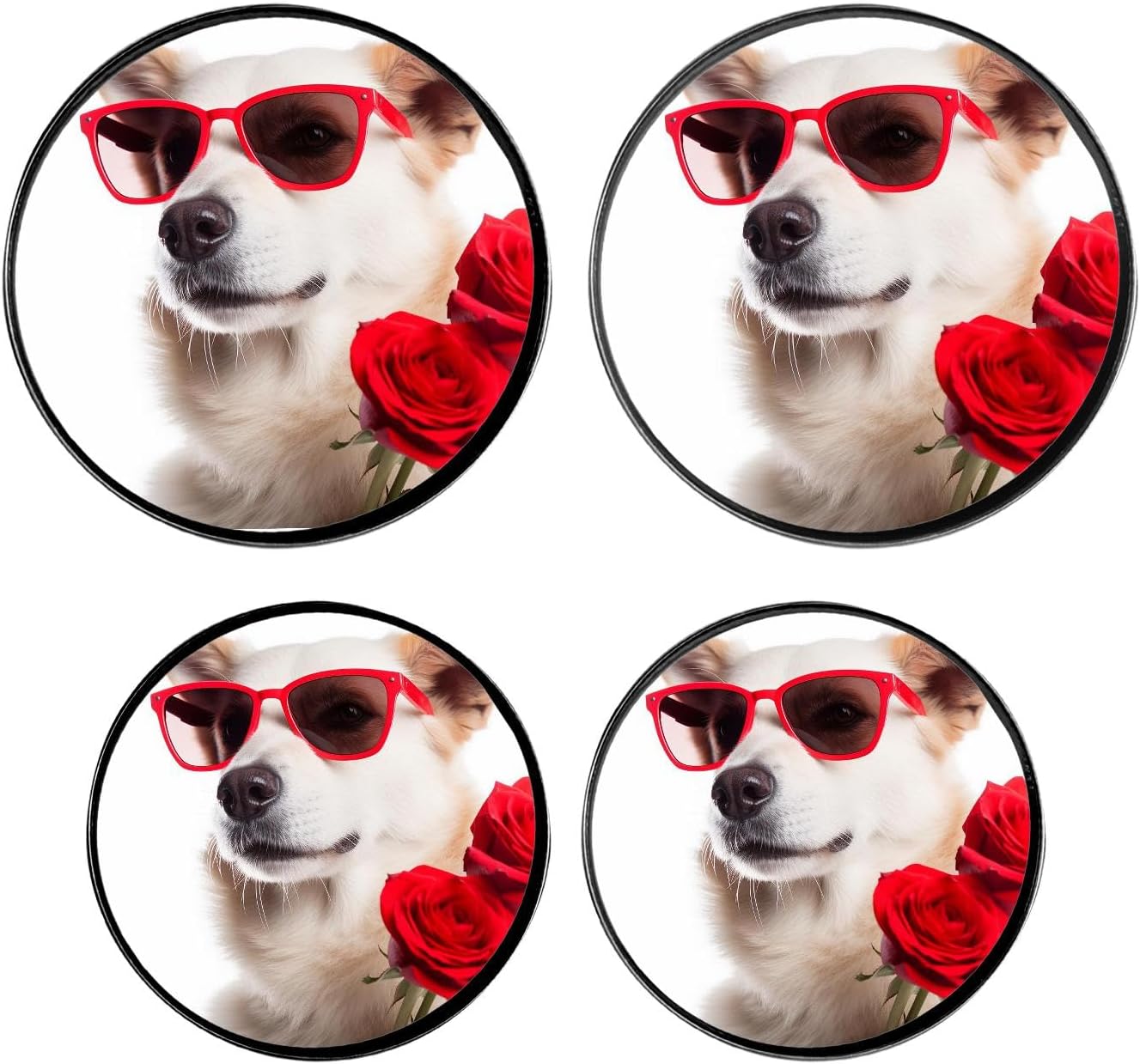 Marble Turquoise Ocean Teal Print Set of 4 Stove Burner Covers - Premium Round Electric Stove Range Protectors,8 IN & 10 IN