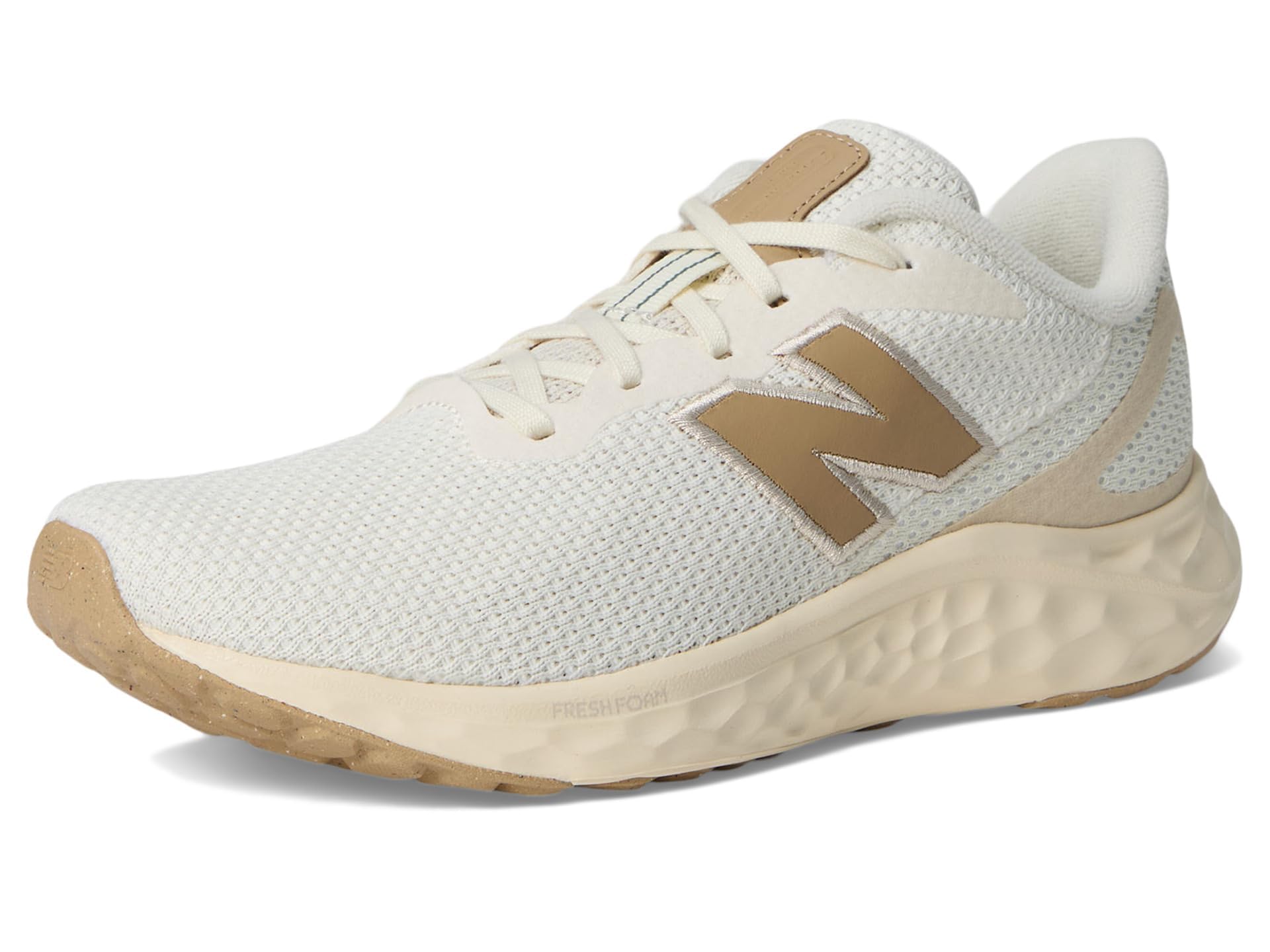 New Balance Damen Fresh Foam Arishi V4 Laufschuh, Angora/Weihrauch/Angora, 9.5
