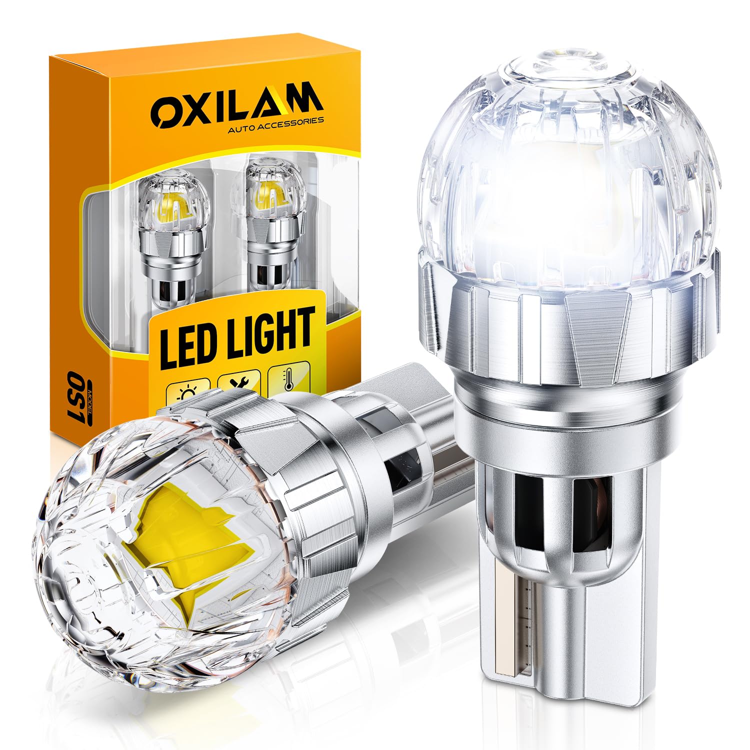 OXILAM 921 LED Bulb, 912 LED Reverse Light 800% Brighter Canbus Error Free